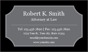 Lawyer Business Card 11