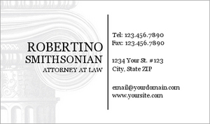 Lawyer Business Card 17