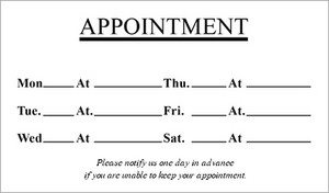 Appointment 03