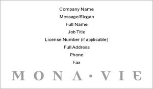 MONAVIE BACK B15