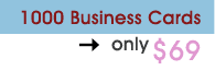 1000 Business Cards only $69