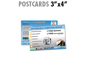 3x4 Postcard Printing