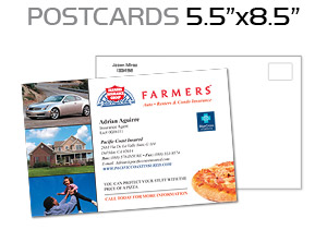 5.5"x8.5" Postcard Printing