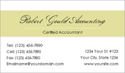 Accounting Business Card 10